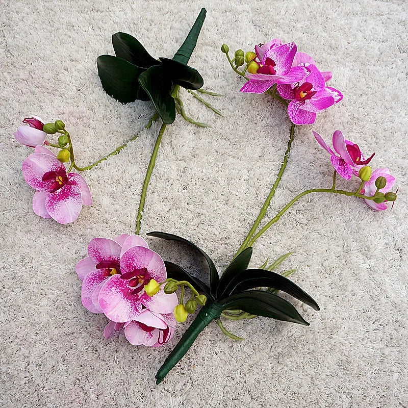 fleurs artificielles orchidées papillon pour décoration de mariage - vue 4 sur 13