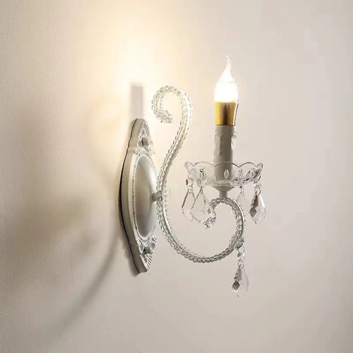 lustre retro en cristal art nordique pour salon et salle à manger - vue 9 sur 11