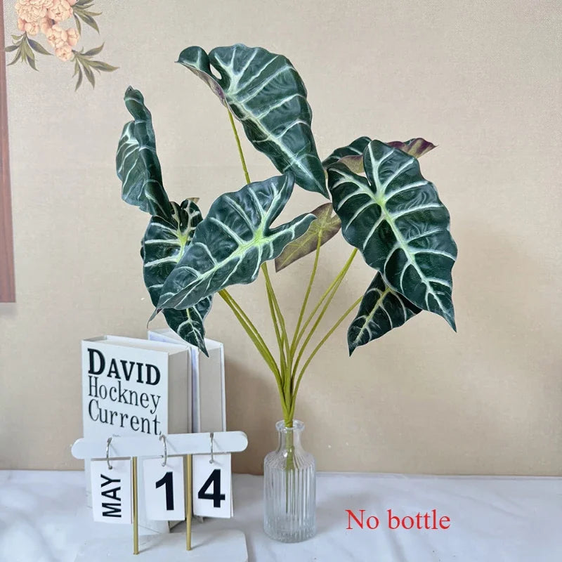 plante artificielle à 9 têtes pour décoration intérieure et extérieure - vue 11 sur 11