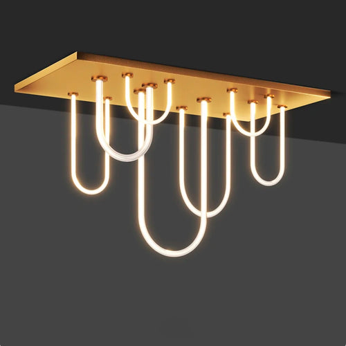 lustre led dimmable postmoderne ceinture magique 2022 nouvelle tendance