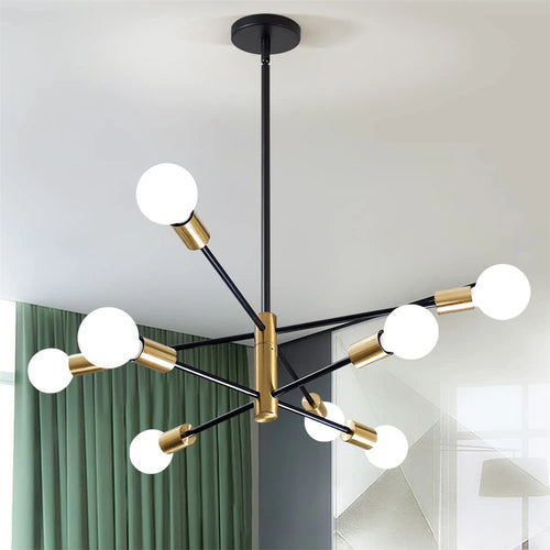 lustre de luxe moderne suspension led décoration nordique