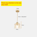 Minimalist metal pendant light for modern interior decor