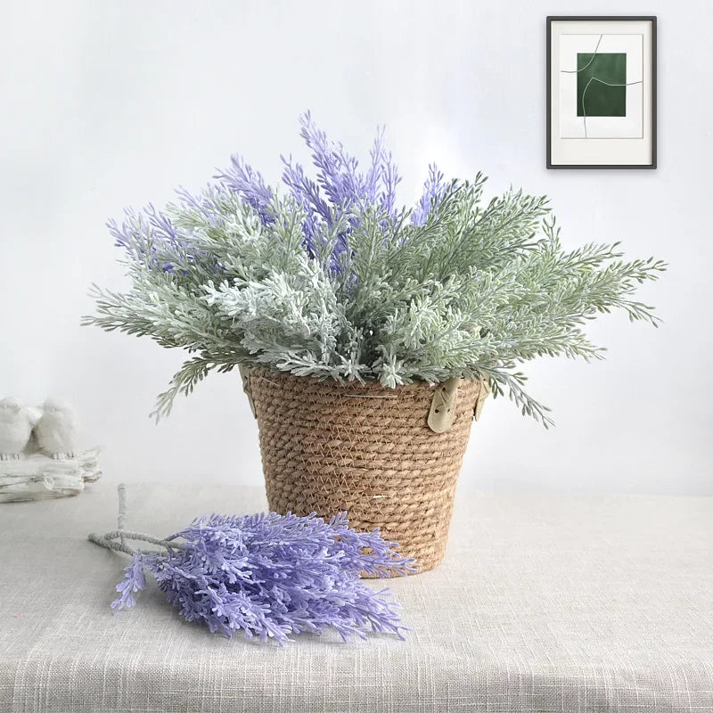 plantes artificielles cyprès en plastique décoration florale réaliste