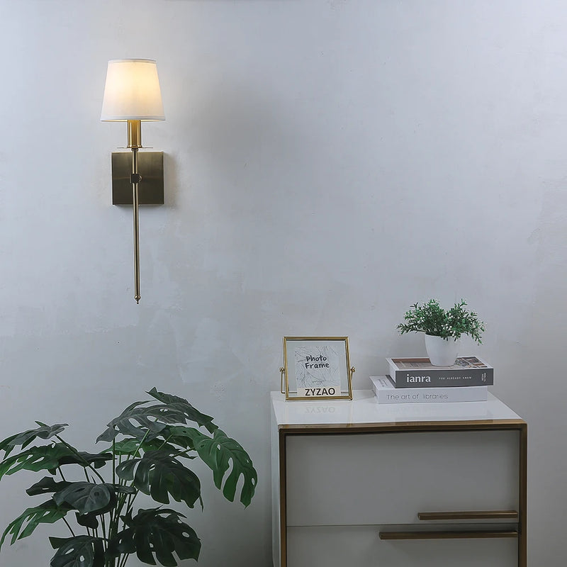 applique murale led américaine en fer galvanisé peinture cuisson