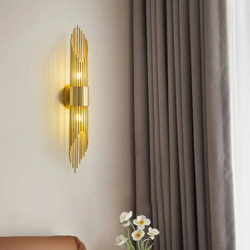 applique murale industrielle en acier inoxydable pour intérieur moderne