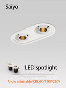 projecteurs led smart 	downlight réglable zigbee tuya triac