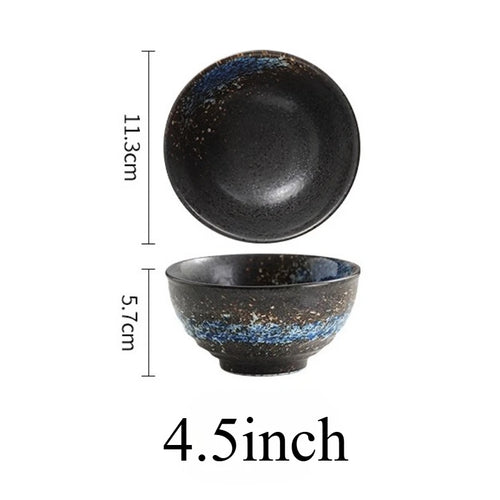 bol céramique forme corne style japonais 5 pouces