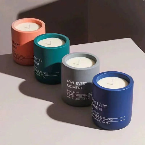 contenant à bougie en céramique fait main pour aromathérapie