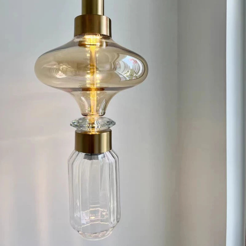 suspension décorative en verre style post-moderne pour divers espaces - vue 5 sur 13
