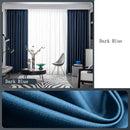 Rideau occultant épais sur mesure style moderne salon