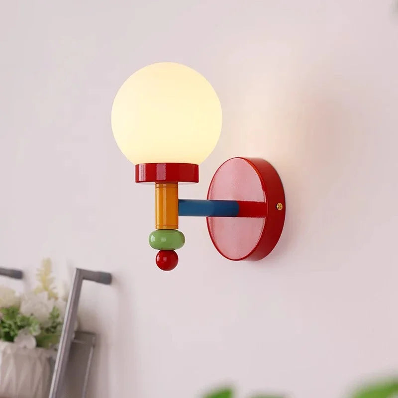 lustre led macaron pour enfants décoration intérieure et luminaires d'étude - vue 7 sur 10