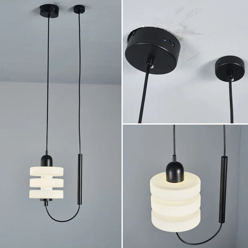 lustre en verre nordique pour décoration intérieure moderne - vue 7 sur 7