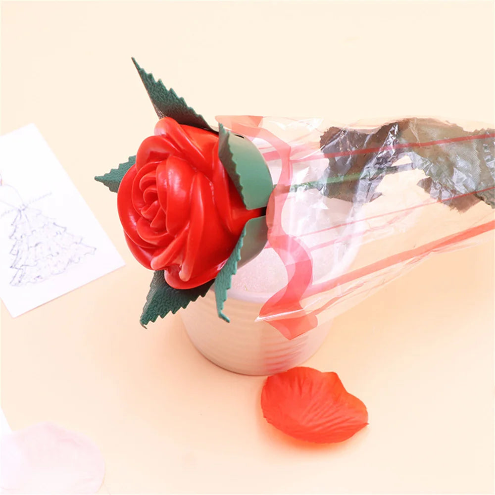 branche de roses lumineuses pour saint valentin et fêtes romantiques - vue 11 sur 12
