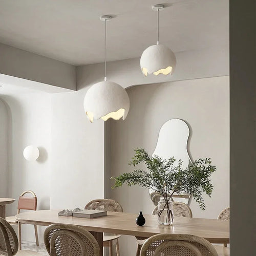 lustre en micro-ciment design moderne pour bar et restaurant