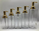 lot de flacons à pompe pour cosmétiques voyage 300 à 750 ml