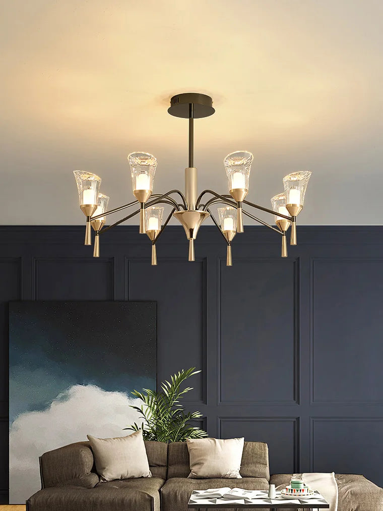 lustre suspendu moderne pour un éclairage élégant - vue 7 sur 9