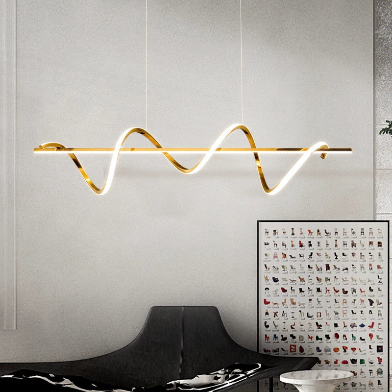 lampe de table post-moderne de luxe en acier inoxydable pour restaurant haut de gamme - vue 3 sur 8
