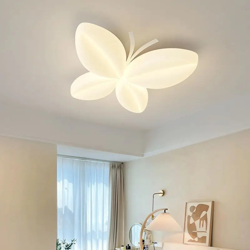 plafonnier créatif papillon pour chambre de petite fille - vue 5 sur 11