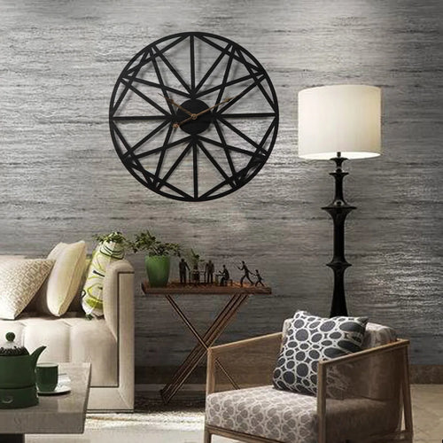 Creative Wall Clock for Living Room, Luxury, Modern, Simple Murals, Fashion - vue 5 sur 7