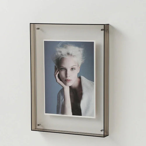 cadre photo acrylique style ins décoration murale table transparente - vue 15 sur 14