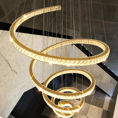 Lustre design Nordique décor à la maison salle à manger éclairage intérieur en cristal pour salon - vue 2 sur 7