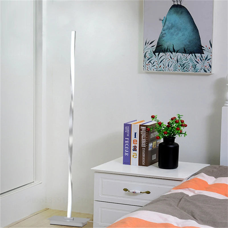 lampadaire led moderne à intensité variable pour intérieur