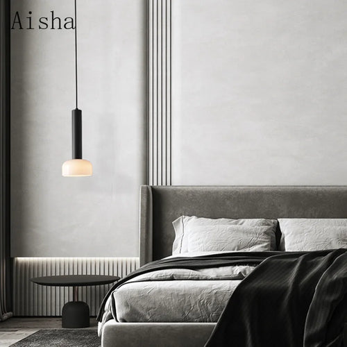 Italian minimalist pendant light nordic decorative for cafés and bars - vue 3 sur 10