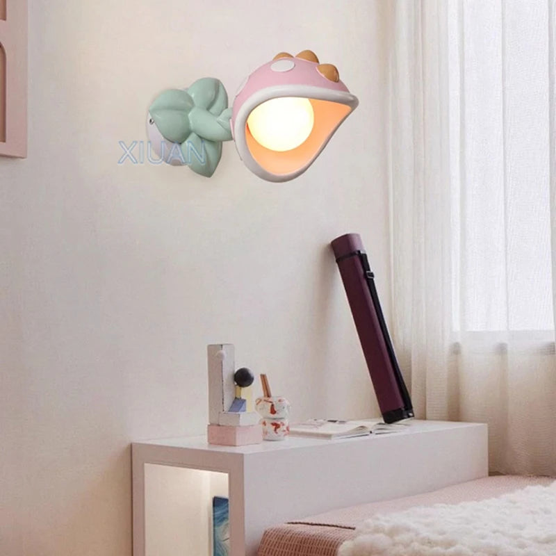 applique murale enfant en résine avec lumière led - vue 4 sur 6