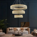 Lustre rond LED plafonnier intérieur lampara De Techo plafonnier De luxe 	 pour la saison pour la décoration intérieure