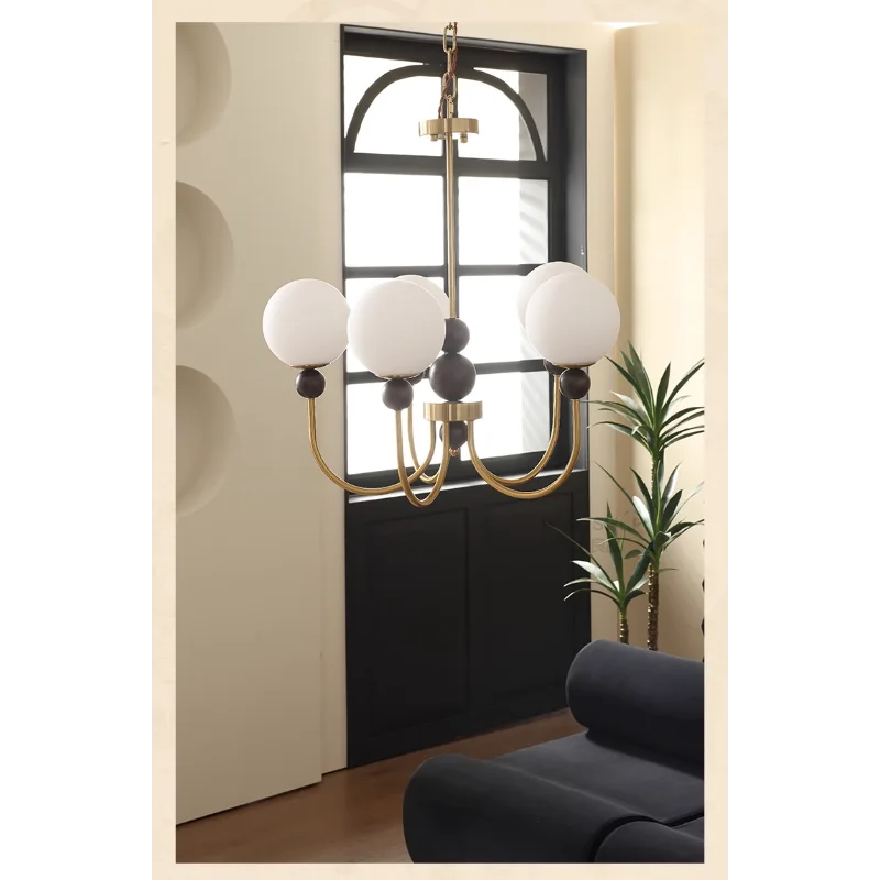 lustre médiéval français rétro lampe suspendue luminária - vue 5 sur 13