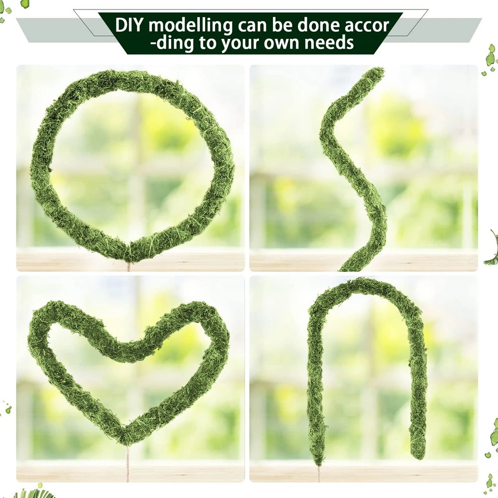piquets pliables en mousse faits main pour plantes monstera en gros - vue 11 sur 15
