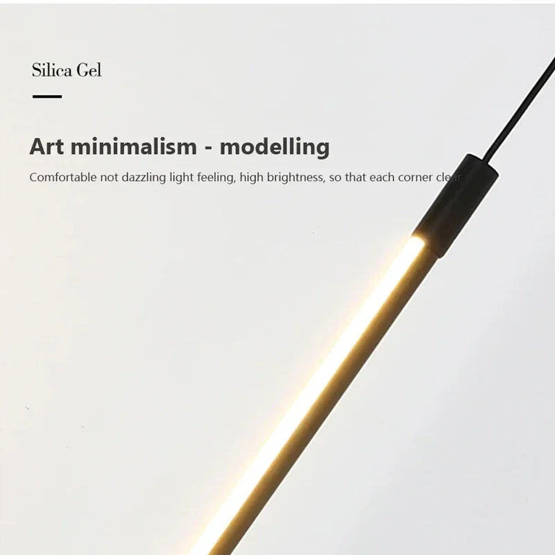 suspension led moderne pour décoration intérieure élégante - vue 5 sur 8