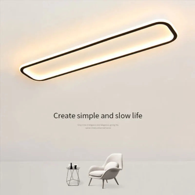 plafonnier moderne à leds pour éclairage créatif polyvalent - vue 2 sur 10