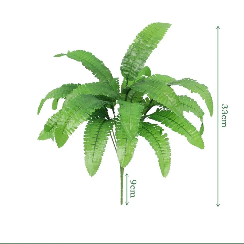 feuilles de bambou dieffenbago en soie pour décoration élégante - vue 27 sur 32