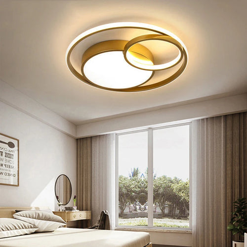 Modern minimalist LED ceiling light decorative indoor lighting - vue 2 sur 18