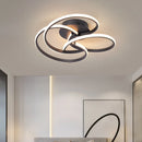 plafonnier moderne à LEDs lumières pour salon chambre étude salle éclairage intérieur Chrome/plaqué or