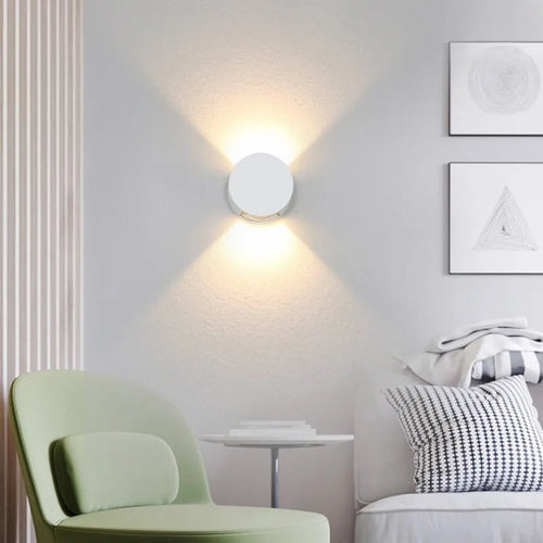 applique murale moderne led boule ronde décoration nordique