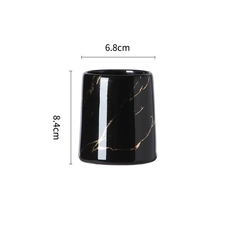 tasse en céramique pour couple porte-brosse à dents et rangement - vue 17 sur 22