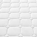 VSOGA Spring Core Mattress, 7-zone Cold Foam Mattress, Pocket Springs, Quilted Microfiber Cover, Firmness Level H3, Height 25 Cm
