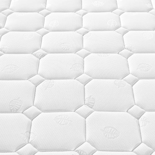 VSOGA Spring Core Mattress, 7-zone Cold Foam Mattress, Pocket Springs, Quilted Microfiber Cover, Firmness Level H3, Height 25 Cm - vue 7 sur 7