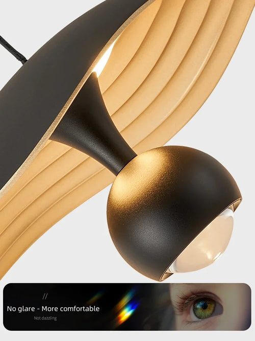 Minimalist modern chandelier for stylish Nordic interiors - vue 6 sur 8