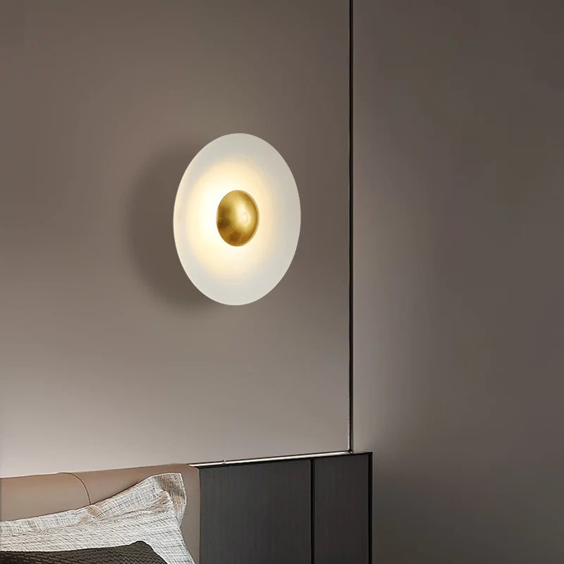 applique murale led en fer au design minimaliste moderne