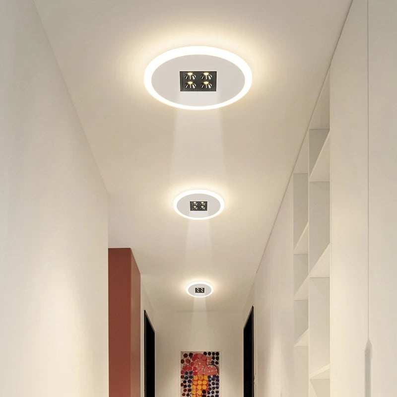 spot monté en surface moderne pour allée couloir - vue 4 sur 10