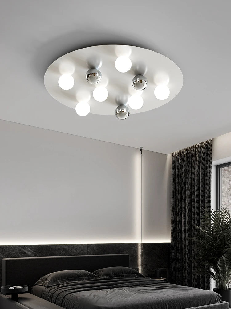 Minimalist Nordic design ceiling light for modern interior decor - vue 4 sur 16