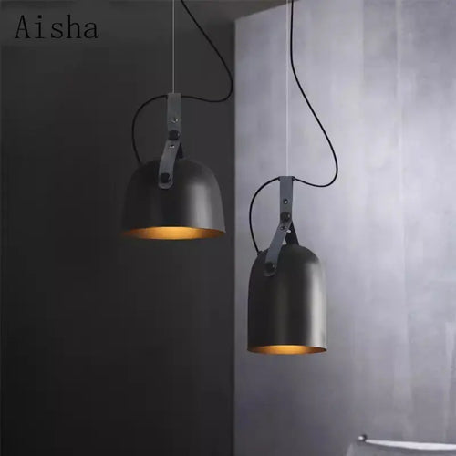 Minimalist Nordic pendant light for restaurant and bar - vue 2 sur 9