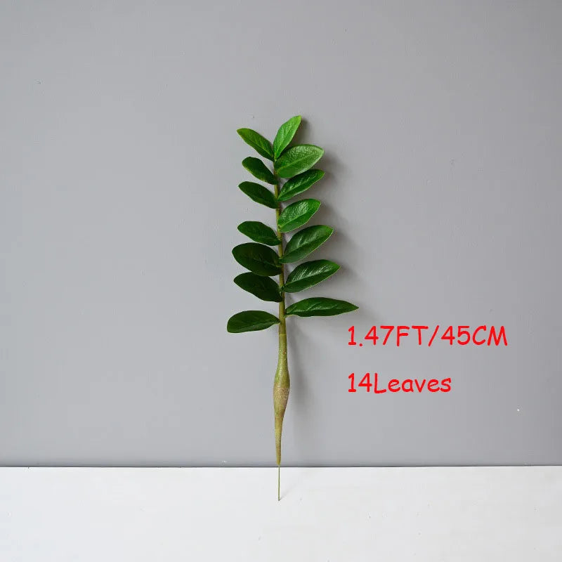 grandes branches artificielles de ficus pour décoration tropicale - vue 11 sur 15