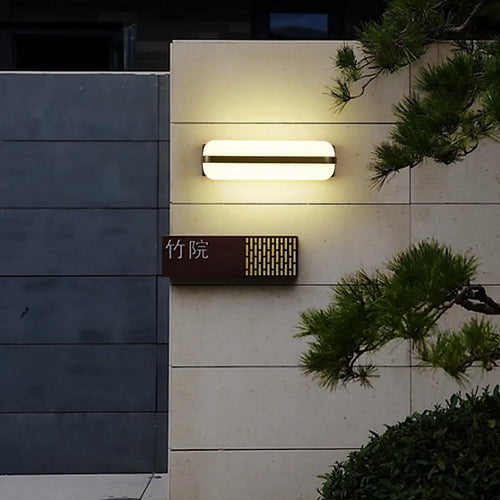 Applique murale extérieure Simple IP65 étanche applique murale externes pour jardin cour balcon couloir luminaire 85-265V - vue 3 sur 10