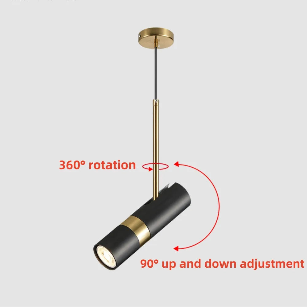 360° rotatable surface mounted LED ceiling light 5W 7W 9W 12W 15W bulb can be replaced LED spot light, down light Dimmable Reces - vue 4 sur 5