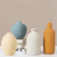 1pc ceramic vase works of art, living room bedroom study cafe and other ornaments, gifts for lovers during festivals.