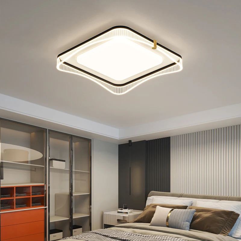 lustre led lumières acryliques pour éclairage intérieur décoratif - vue 7 sur 10